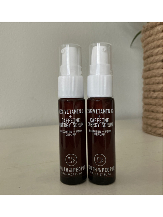 Youth To The People Other - Youth To The People 15% Vitamin C + Caffeine Energy Serum BUNDLE OF 2 8mL each